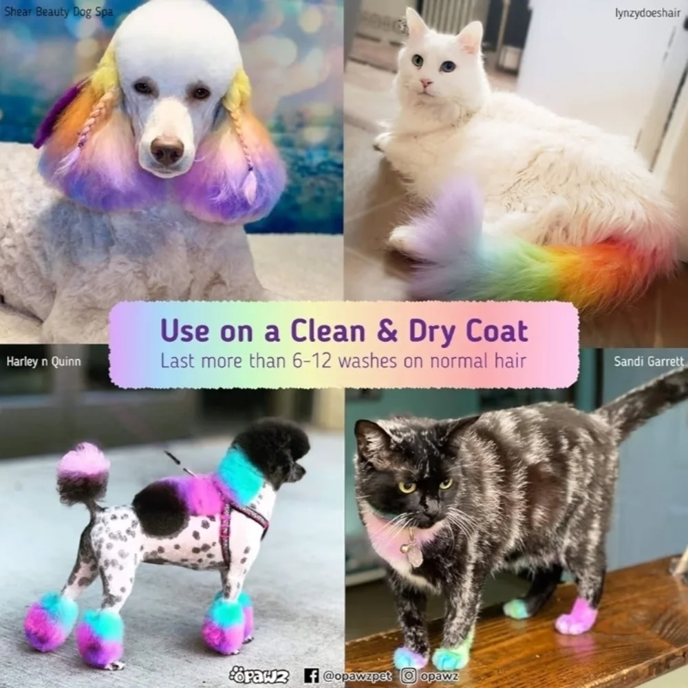 PAWZ Vibrant Red Pet Hair Dye